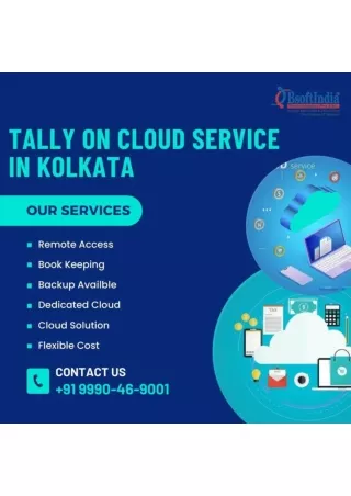 Tally on Cloud  Service in Kolkata by BsoftIndia .