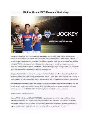 Kickin' Goals_ BFC Moves with Jockey