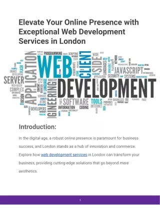 web development