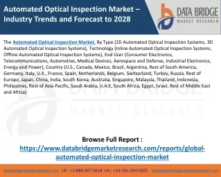 Automated Optical Inspection Market