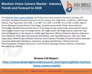 Machine Vision Camera Market