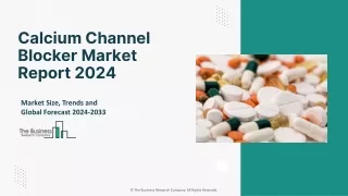 Calcium Channel Blocker Market Size, Opportunities And Scope By 2033