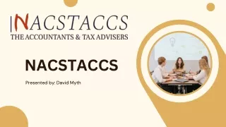 17th Business Presentation For NACSTACCS