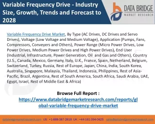 Variable Frequency Drive Market