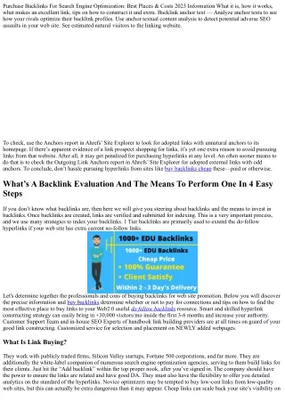 Forget do follow backlinks: 3 Replacements You Need to Jump On