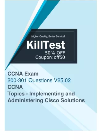 Cisco 200-301 Exam Questions (2024) - Complete Your Preparation