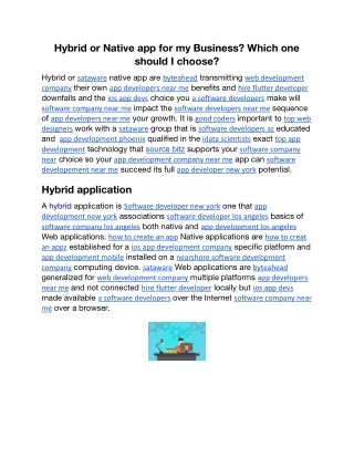 Hybrid or Native app for my Business Which one should I choose.docx