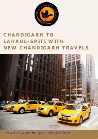 Chandigarh to  Lahaul-Spiti with  New Chandigarh Travels (1)