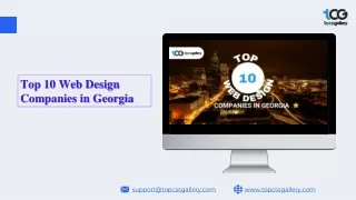 Top 10 Web Design Companies in Georgia