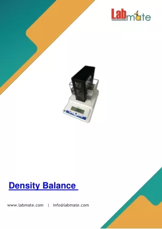 Density-Balance