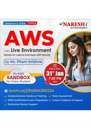 Free Demo On AWS 31st Jan - Naresh IT