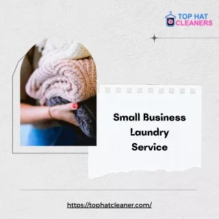 Small Business Laundry Service