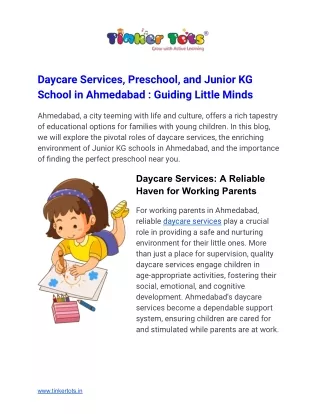 Daycare services