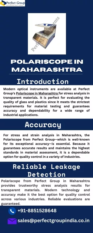 Polariscope in Maharashtra