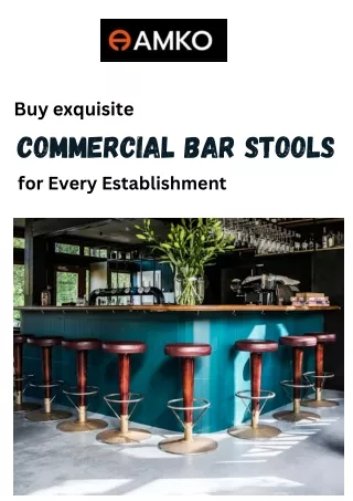 Buy exquisite  Commercial Bar stools  for Every Establishment  (1)