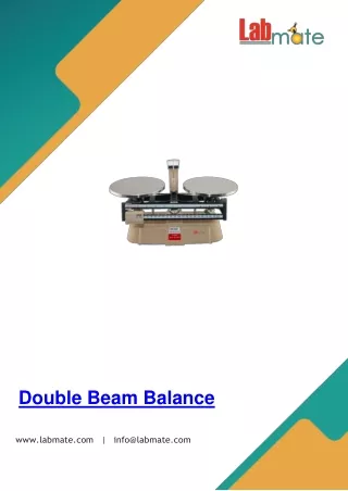 Double-Beam-Balance