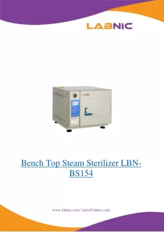 Bench-Top-Steam-Sterilizer-LBN-BS154