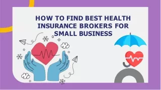 How to Find Best Health Insurance Brokers for Small Business