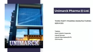 Third Party Pharma Manufacturing Expert