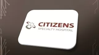 Citizen-  Orthopedics Hospital in Hyderabad 