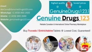 Access Emtricitabine Online in the UK- Affordable & Reliable