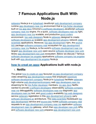 7 Famous Applications Built With Node.js.docx