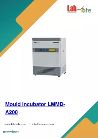 Mould-Incubator-LMMD-A200