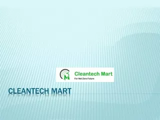 Yureka Traders in cleantech