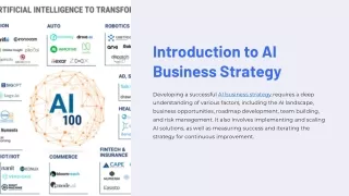 How to develop an artificial intelligence business strategy