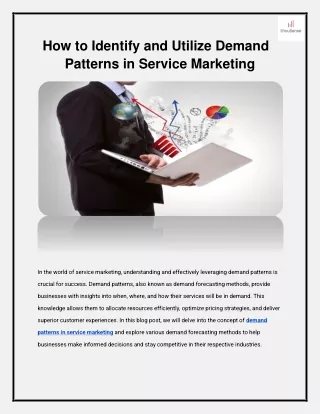 How to Identify and Utilize Demand Patterns in Service Marketing