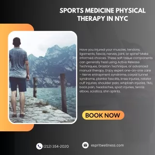 Sports Medicine Physical Therapy in NYC