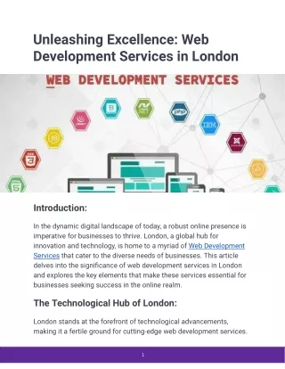 web services