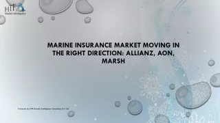 Marine Insurance Market