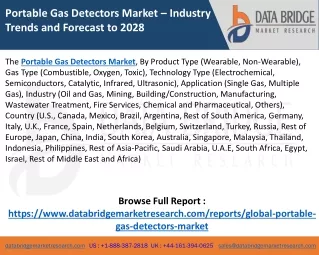 Portable Gas Detectors Market