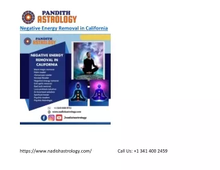 Negative Energy Removal in California USA