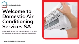 Airconditioning Repairs Adelaide-Domestic Air Conditioning Services SA