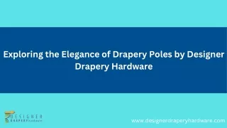 Drapery Poles