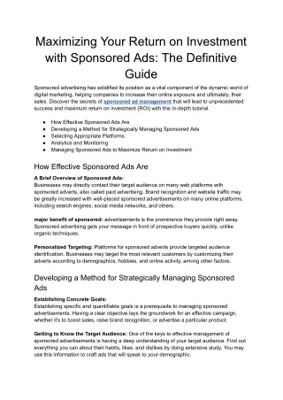 Maximizing Your Return on Investment with Sponsored Ads_ The Definitive Guide - Google Docs