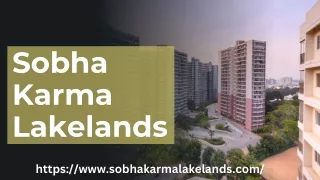 Sobha Karma Lakelands |  Premium Apartments In Gurgaon