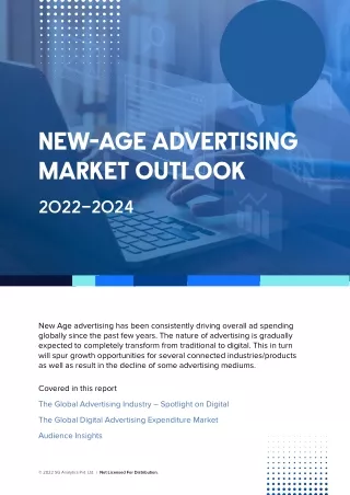 New Age Advertising Market Outlook