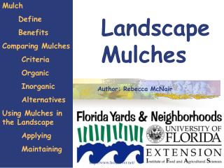 Landscape Mulches