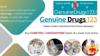 (Cabozantinib) Cometriq Online Delivery to UK - Fast & Discreet