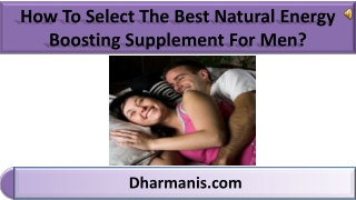 How To Select The Best Natural Energy Boosting Supplement Fo