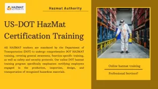 Complete DOT Hazmat Training Courses Online