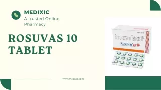 Rosuvas 10 Tablet Uses  (1)