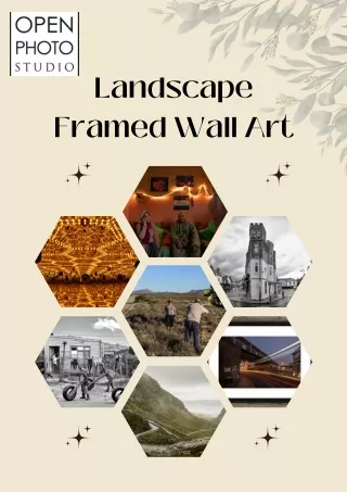 Nature's Palette: Exploring the Beauty of Landscape Framed Artwork