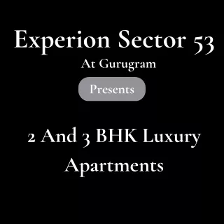 Experion Sector 53 Gurugram