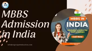 Charting the Course to Healing: Navigating MBBS Admission in India