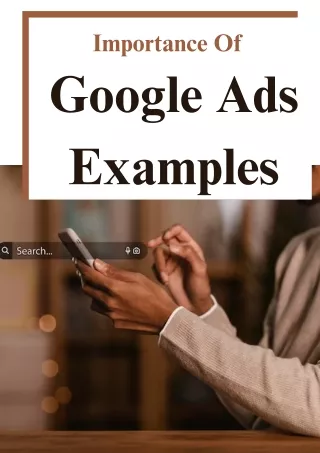 Google Ads Examples