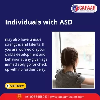 Individuals with ASD or Autism | Best Autism Treatment in Bangalore | CAPAAR